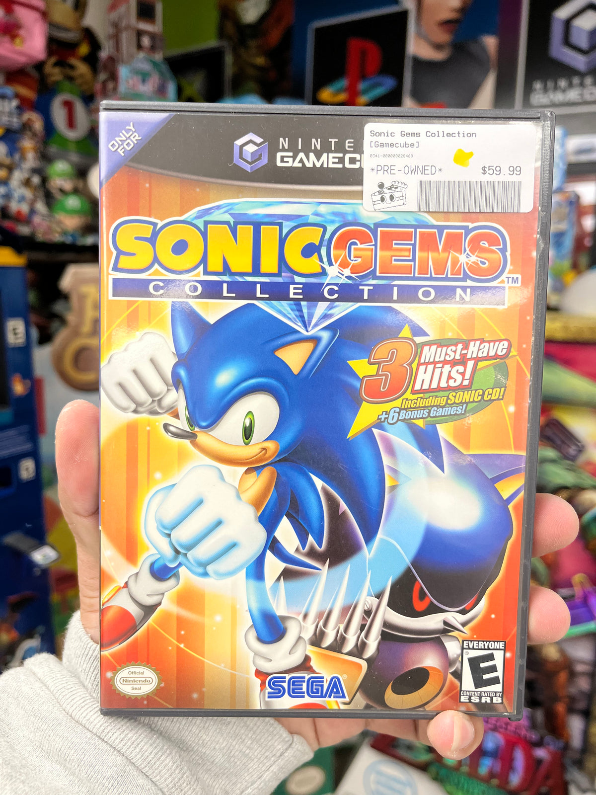 Sonic Gems Collection - GameCube CiB