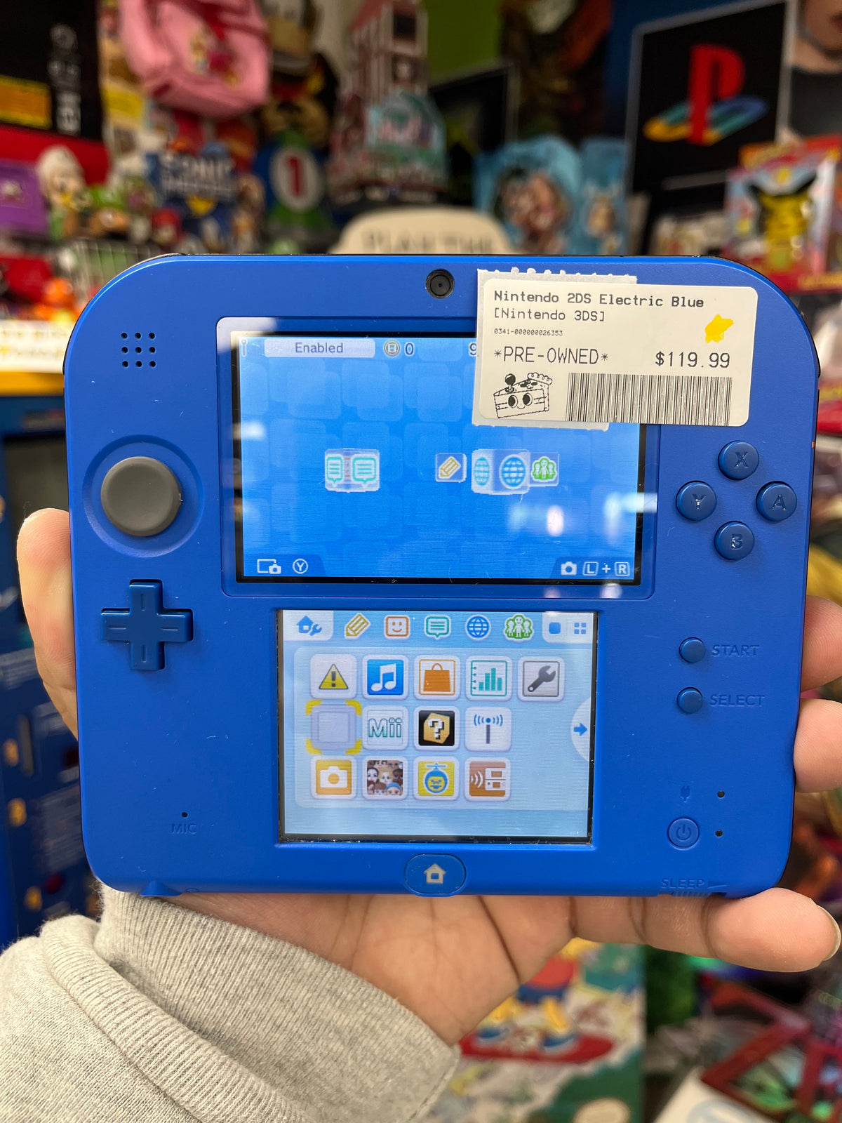 Nintendo 2DS Electric Blue