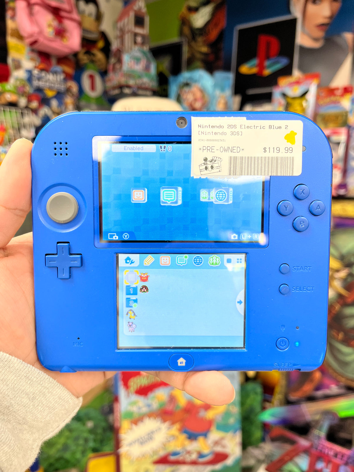 Nintendo 2DS Electric Blue