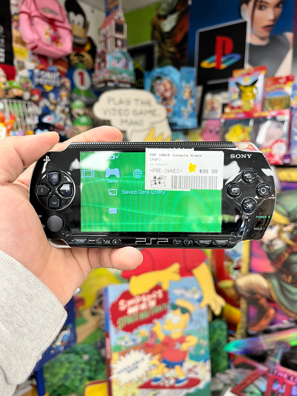 PSP 1001K Black