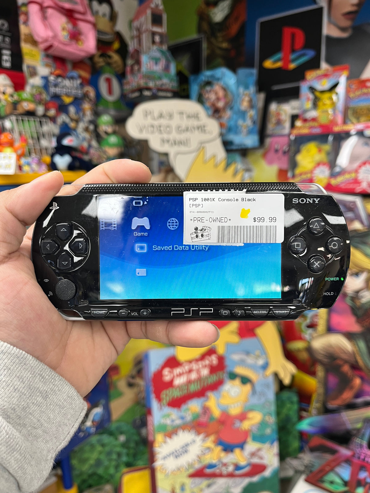 PSP 1001K Black