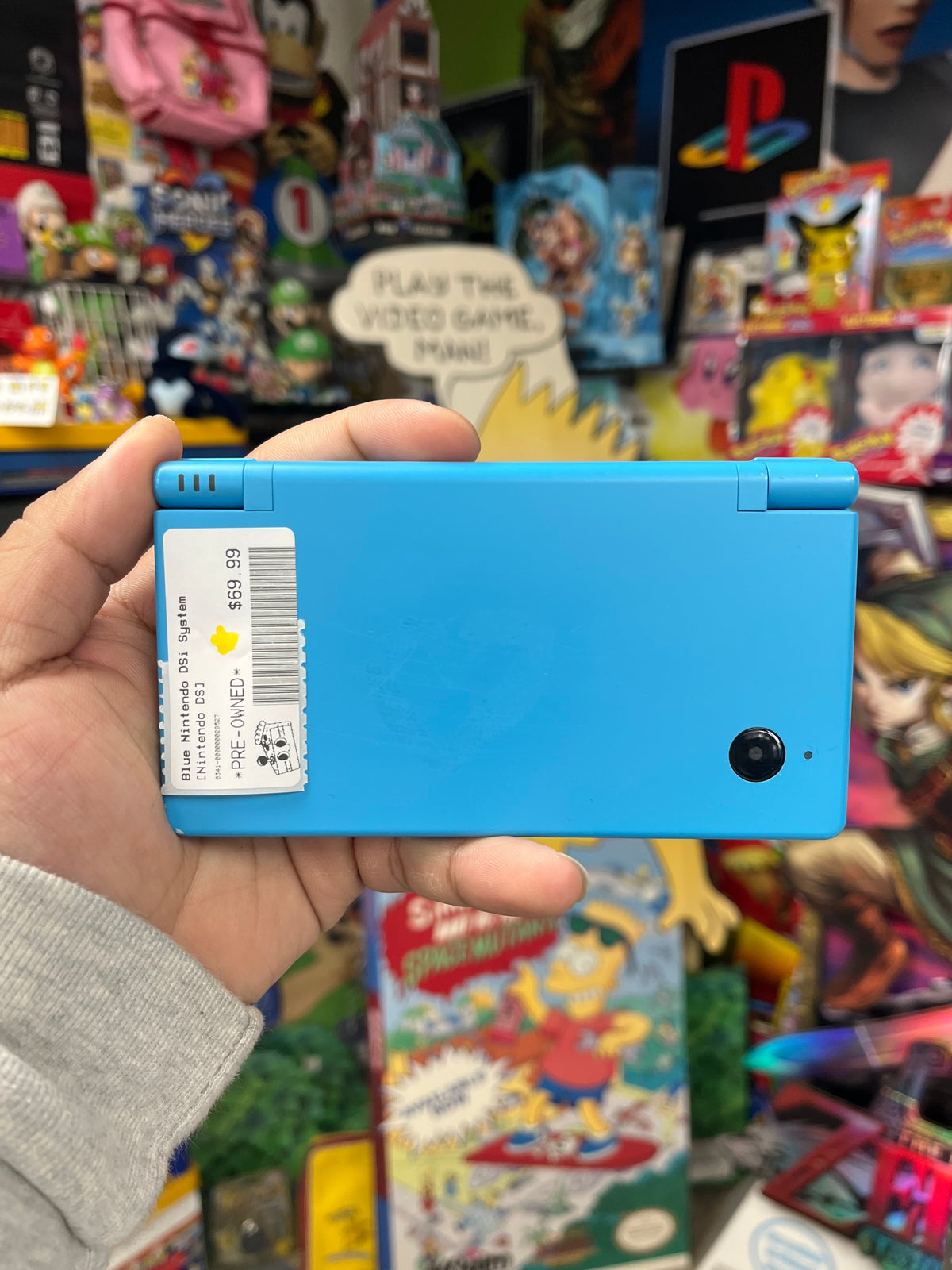 Blue Nintendo DSi