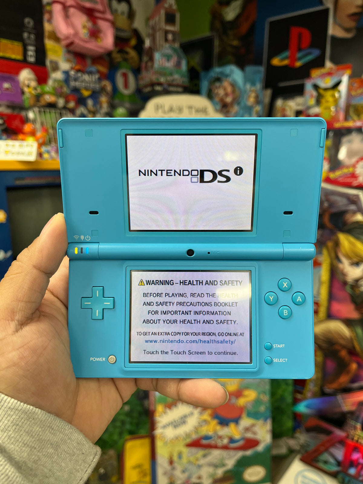 Blue Nintendo DSi