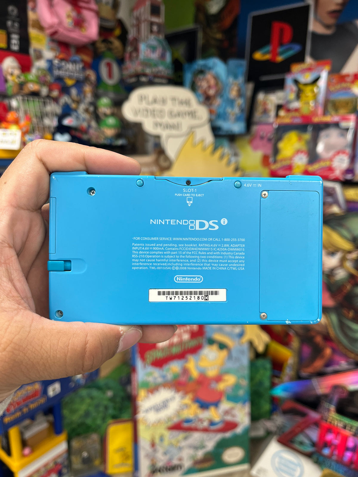 Blue Nintendo DSi