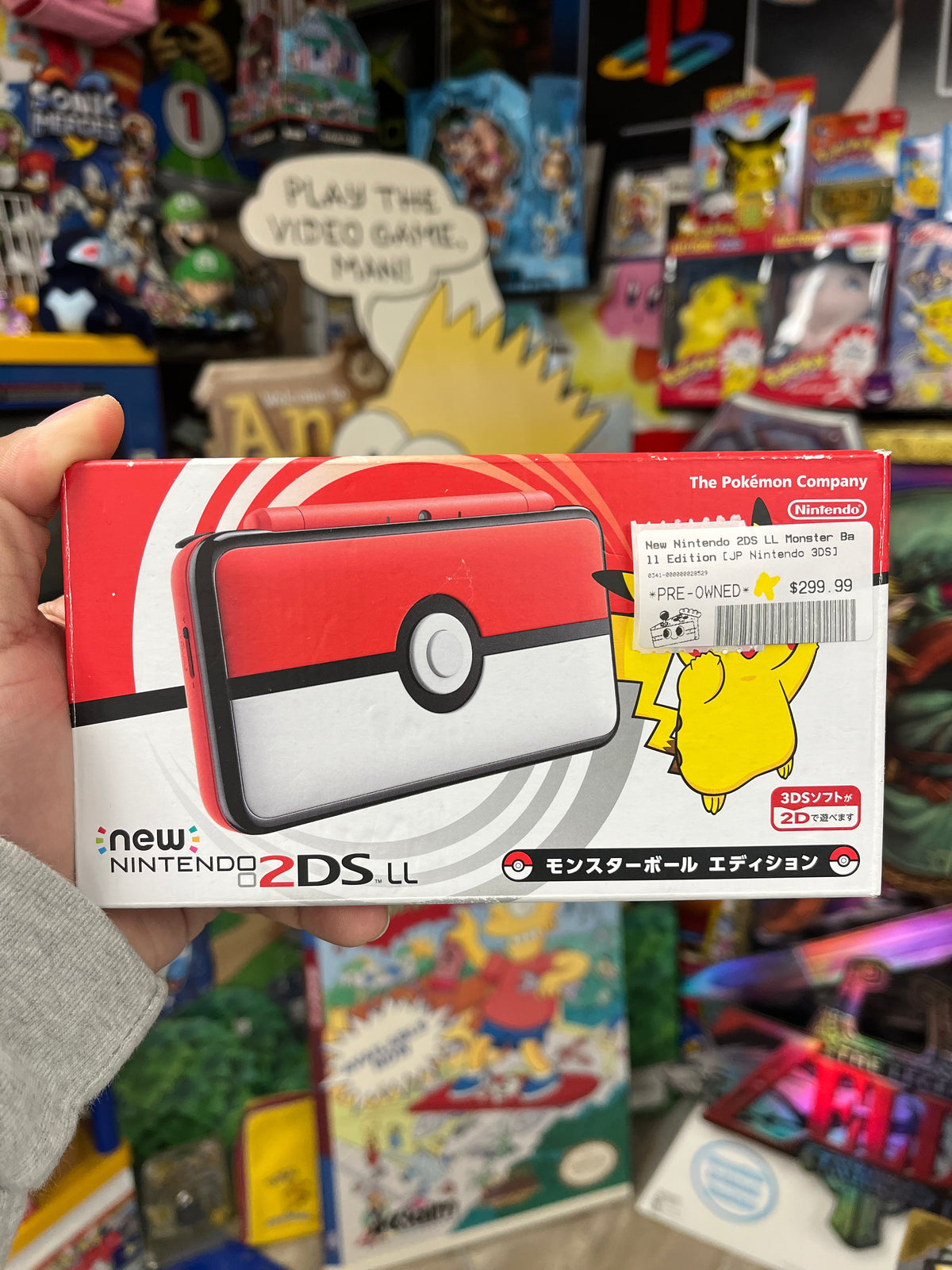 New 2DS LL PokeBall Edition [Japanese] - CiB