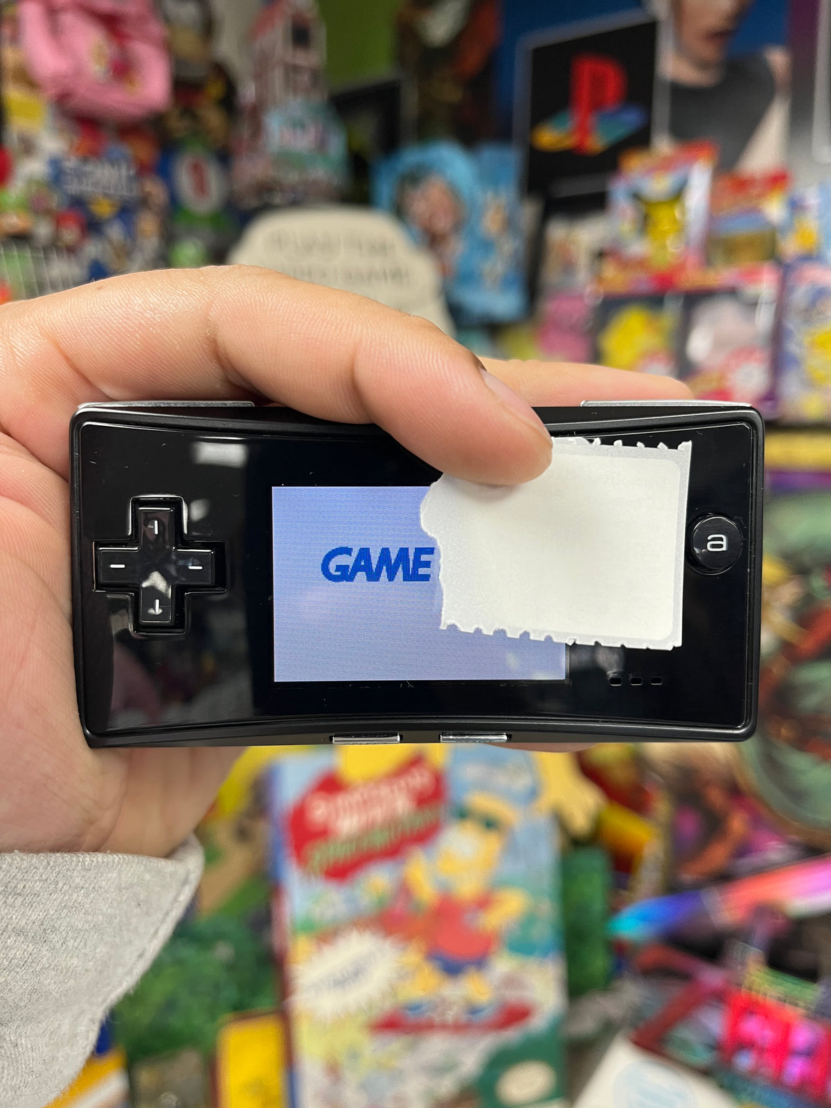 Black GameBoy Micro
