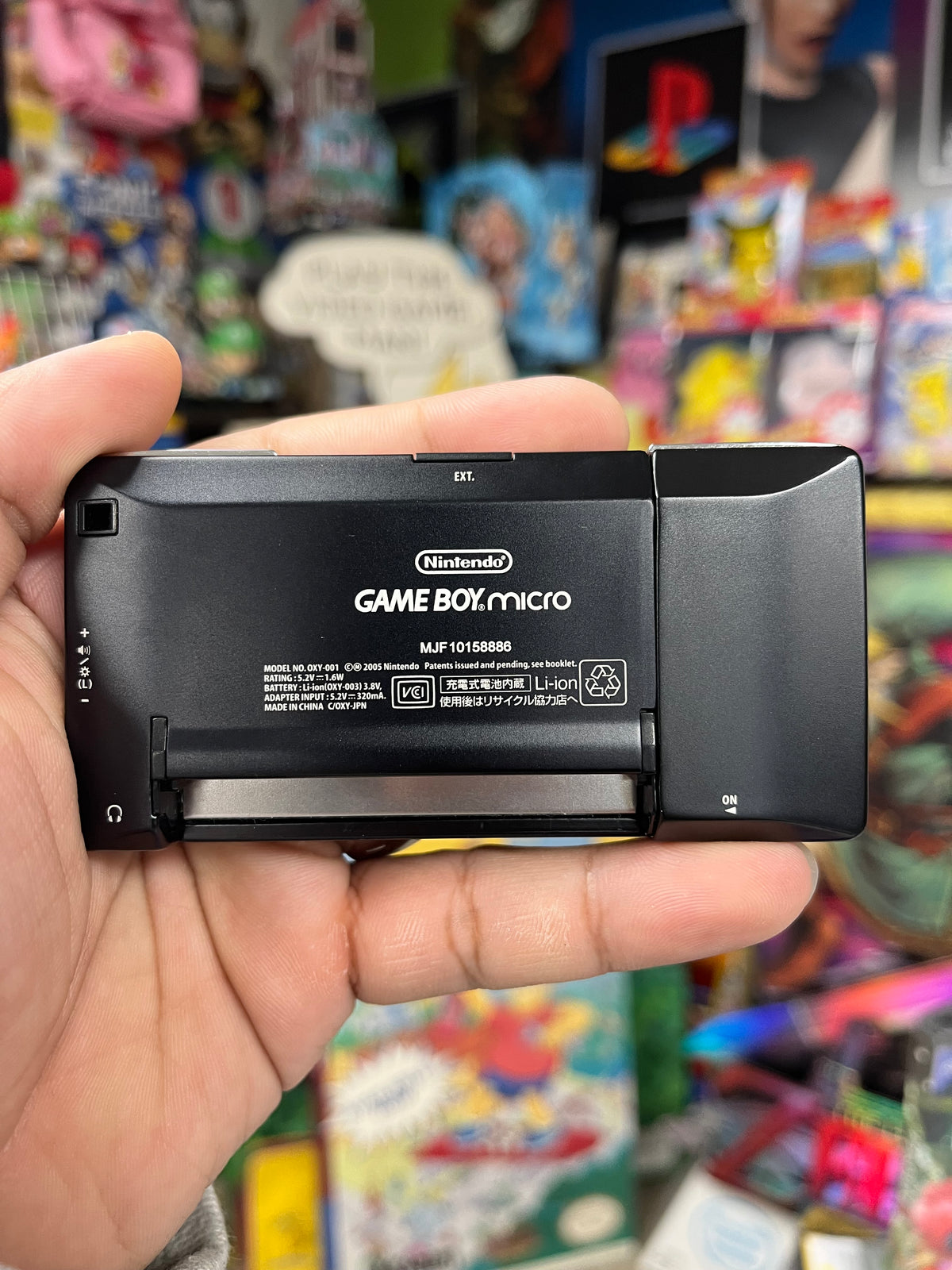 Black GameBoy Micro
