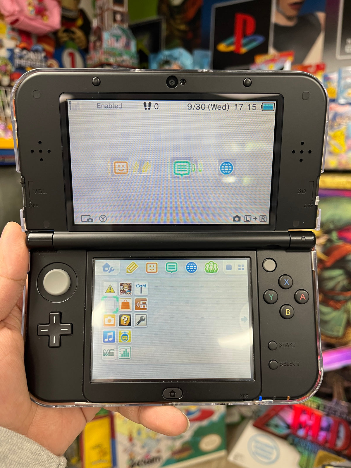 New 3DSXL Solgaleo & Lunala Black Edition
