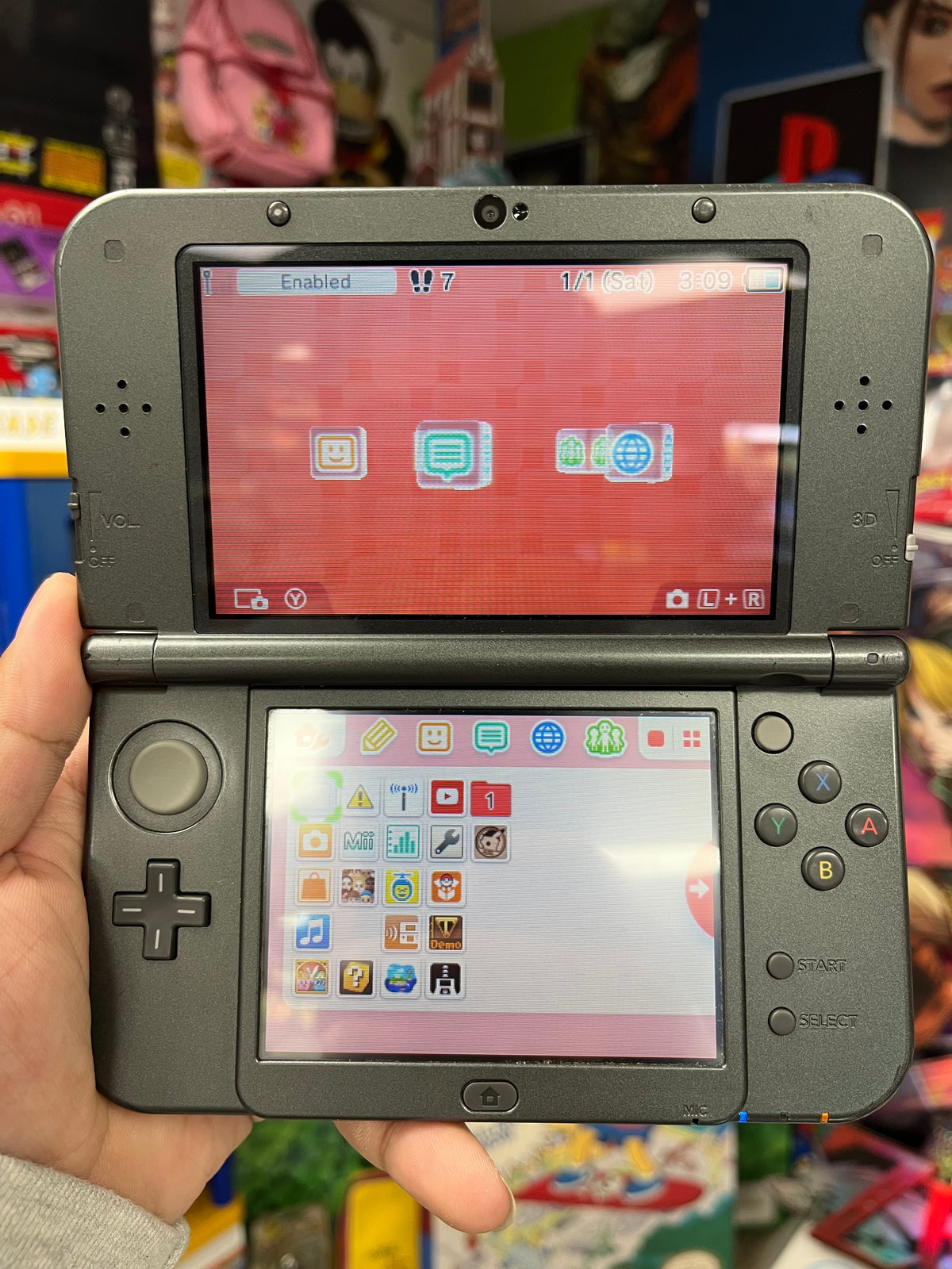 New 3DSXL Black