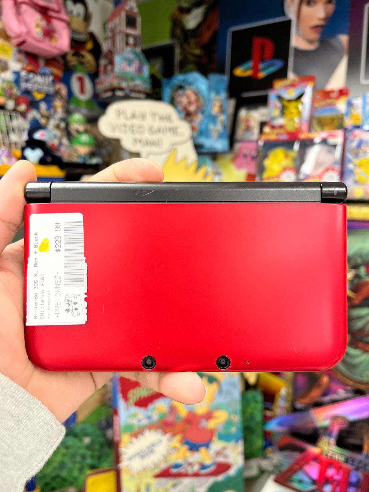 3DSXL Red + Black