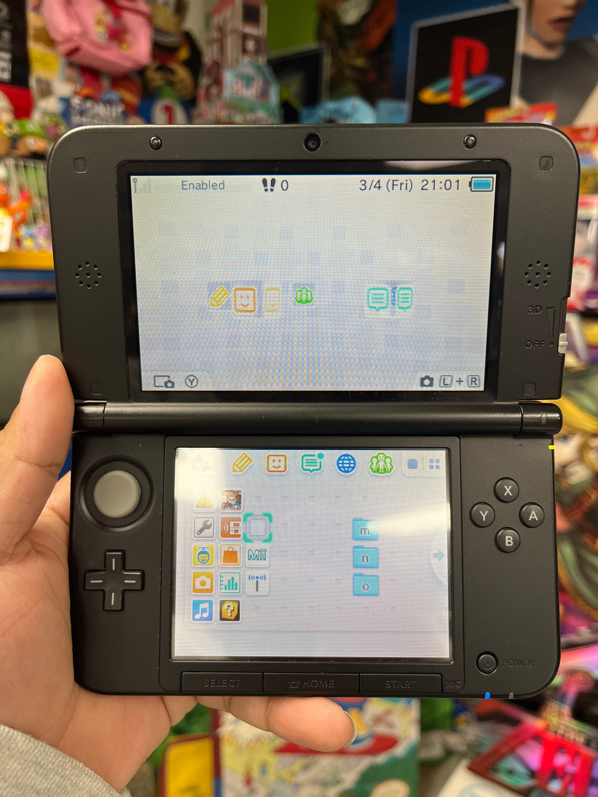 3DSXL Red + Black