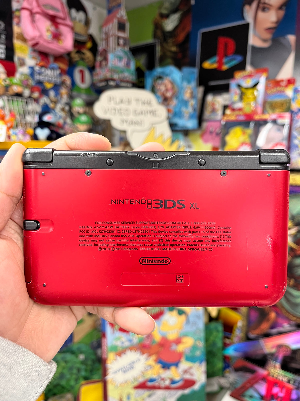 3DSXL Red + Black