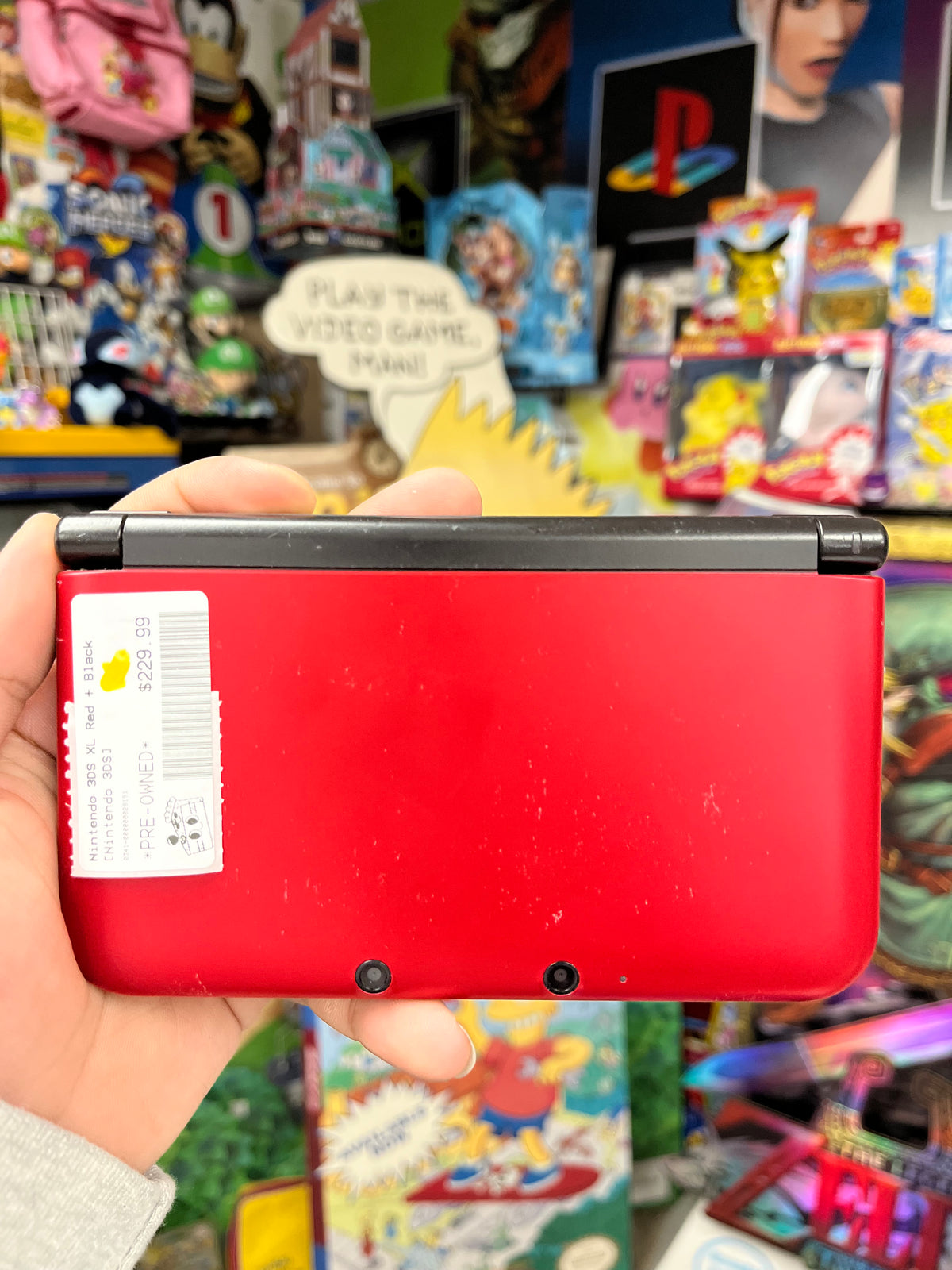 3DSXL Red + Black