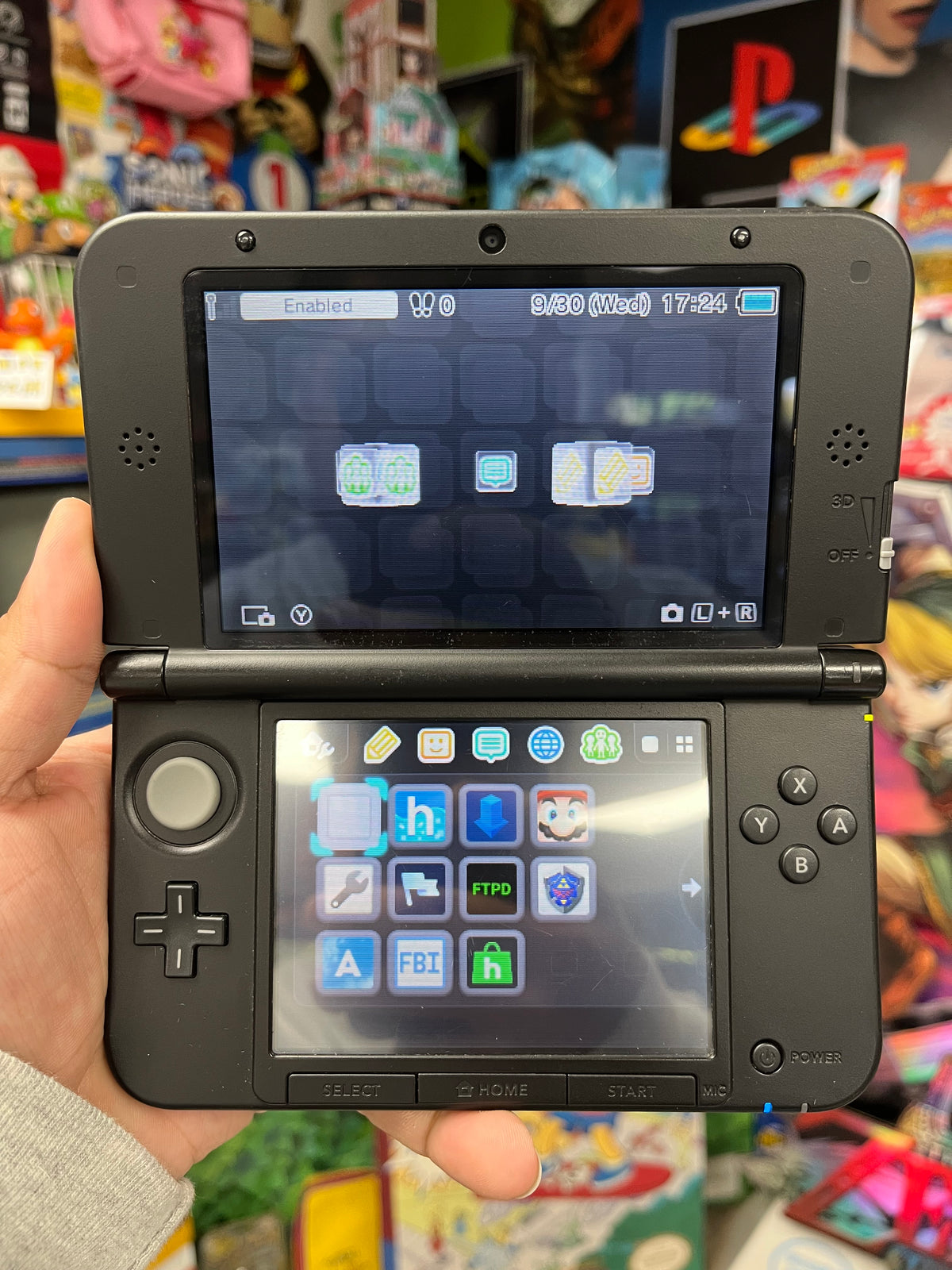 3DSXL Red + Black