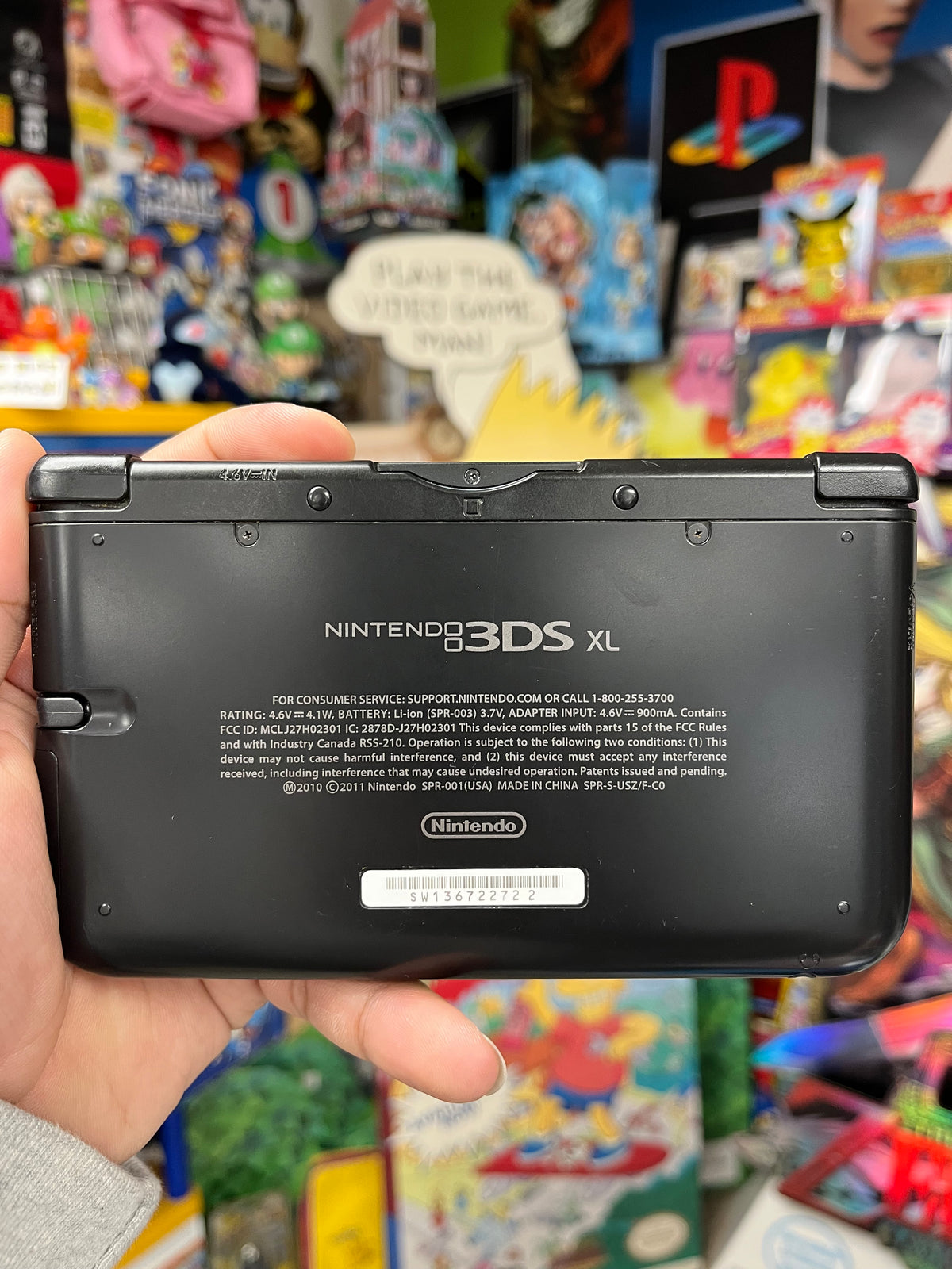 3DSXL Black