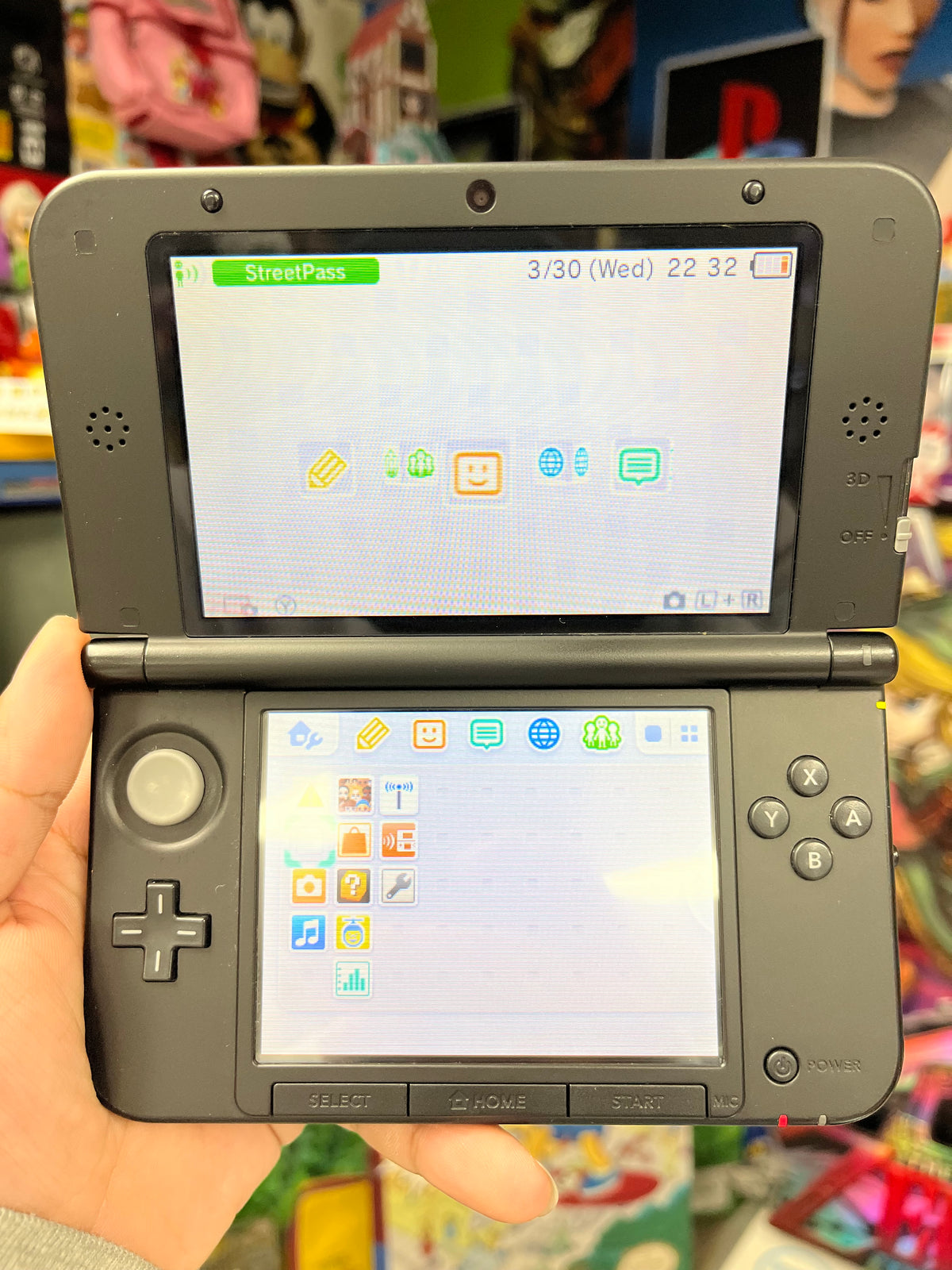 3DSXL Black