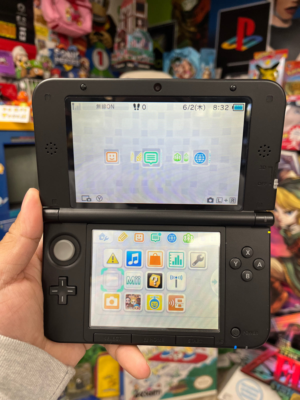 3DS LL Black [Japanese]