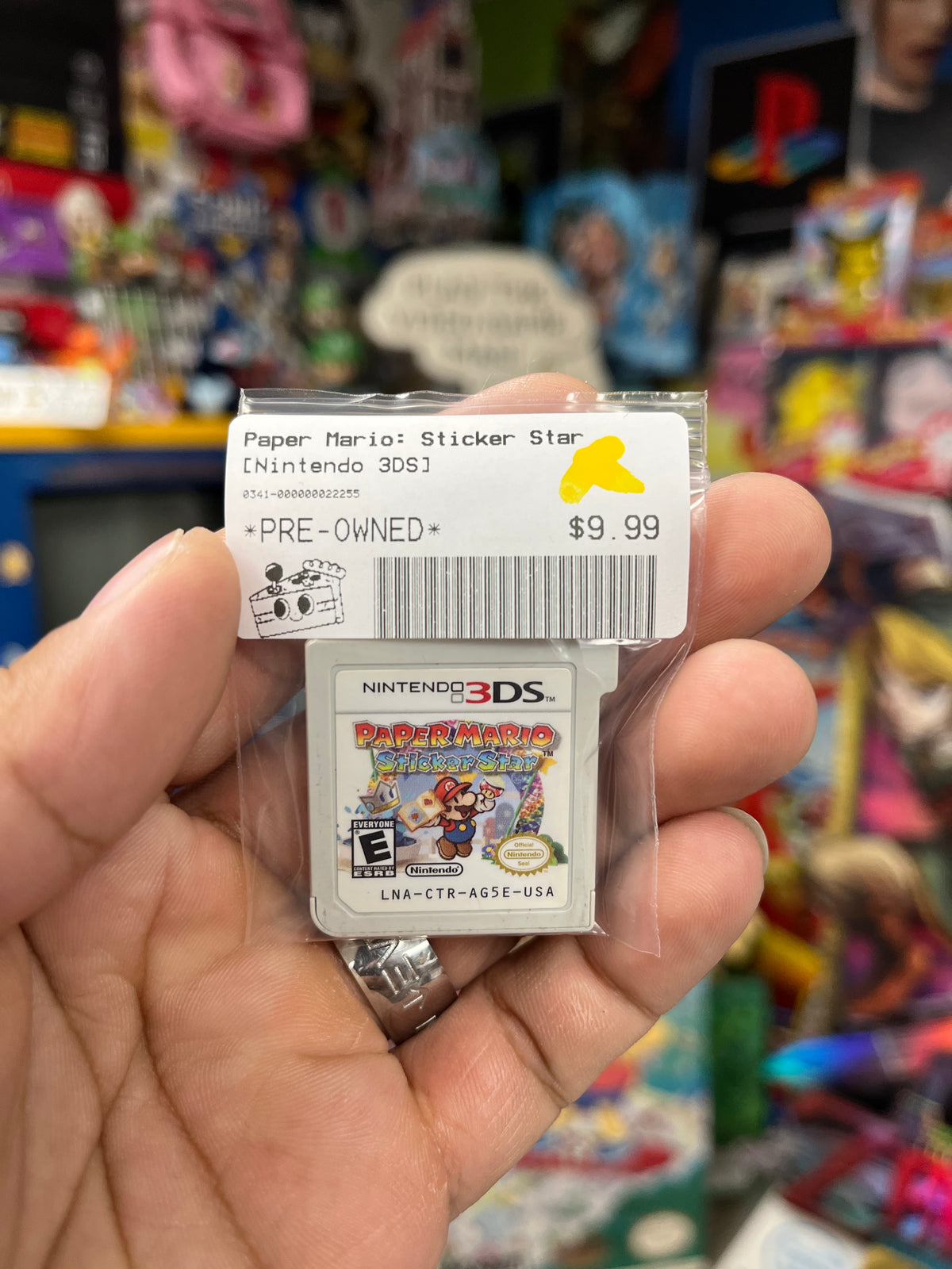 Paper Mario Sticker Star - 3DS Loose