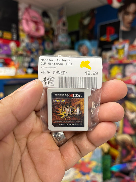 Monster Hunter 4 - JP 3DS Loose