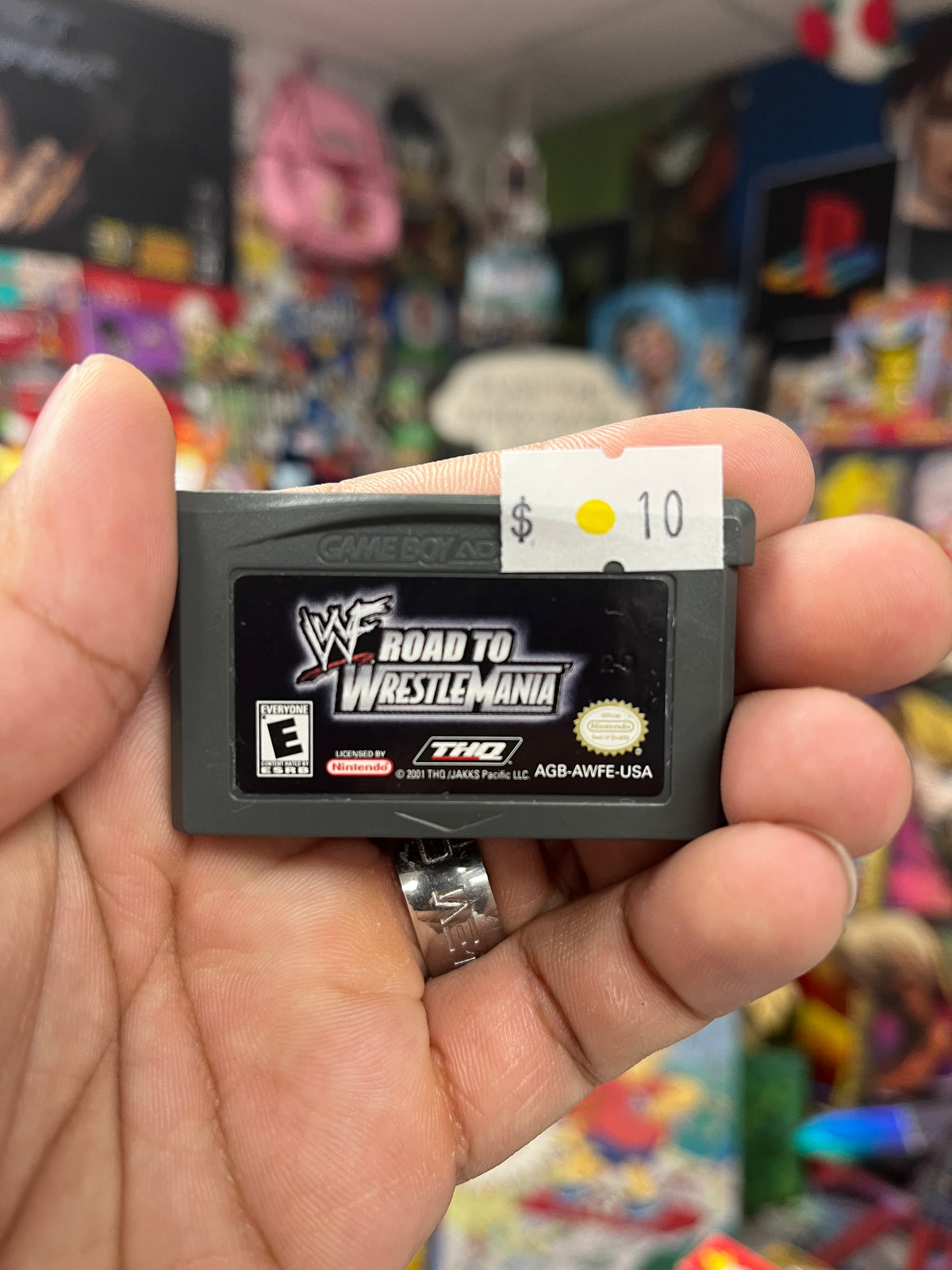WWF Road to Wrestlemania - GBA Loose