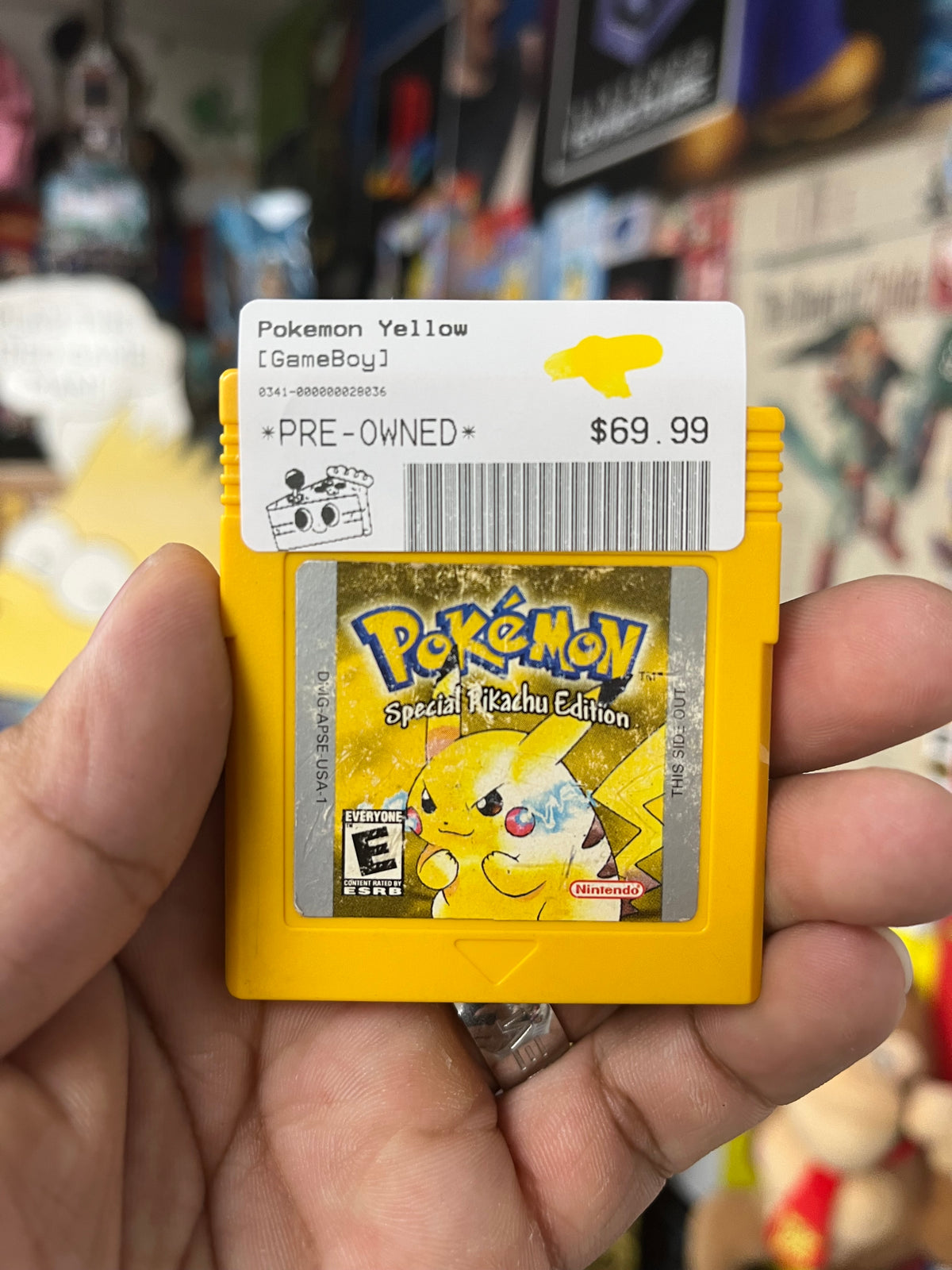 Pokemon Yellow - GameBoy Loose