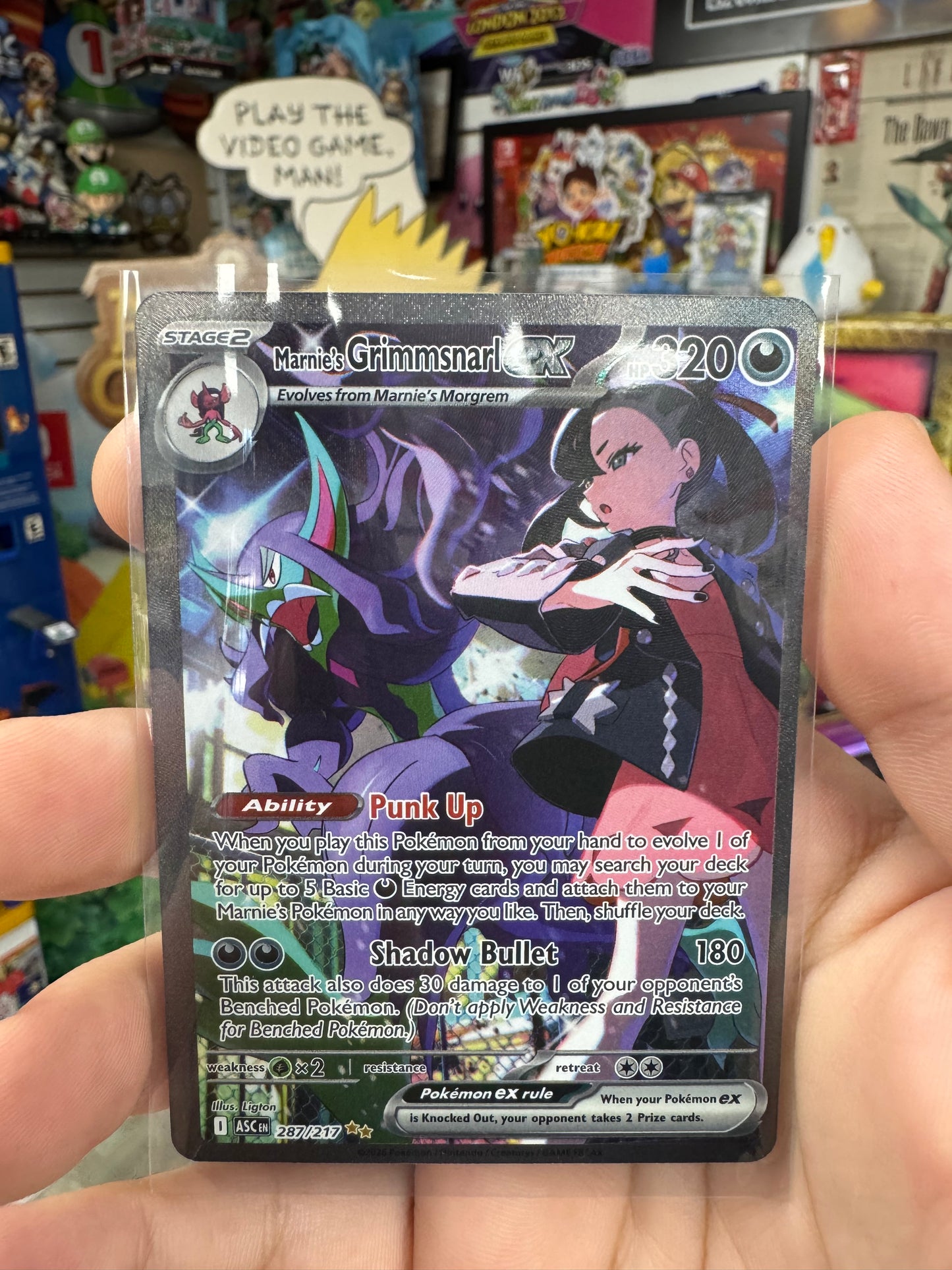 Marnie's Grimmsnarl EX
