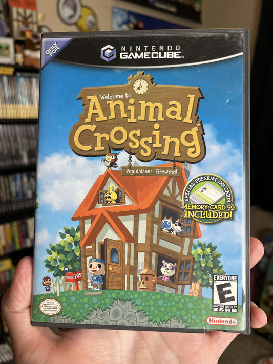 Animal Crossing GameCube CIB Clean