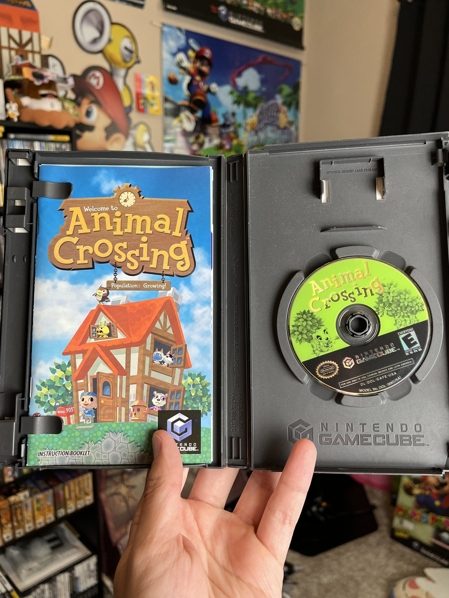 Animal Crossing GameCube CIB Clean