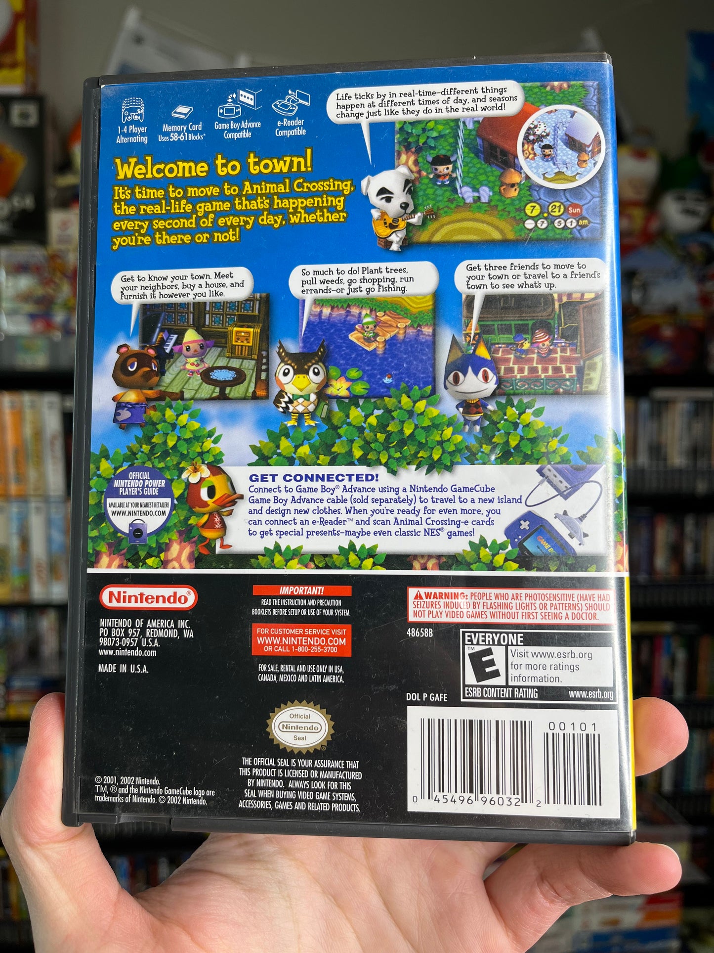 Animal Crossing GameCube CIB