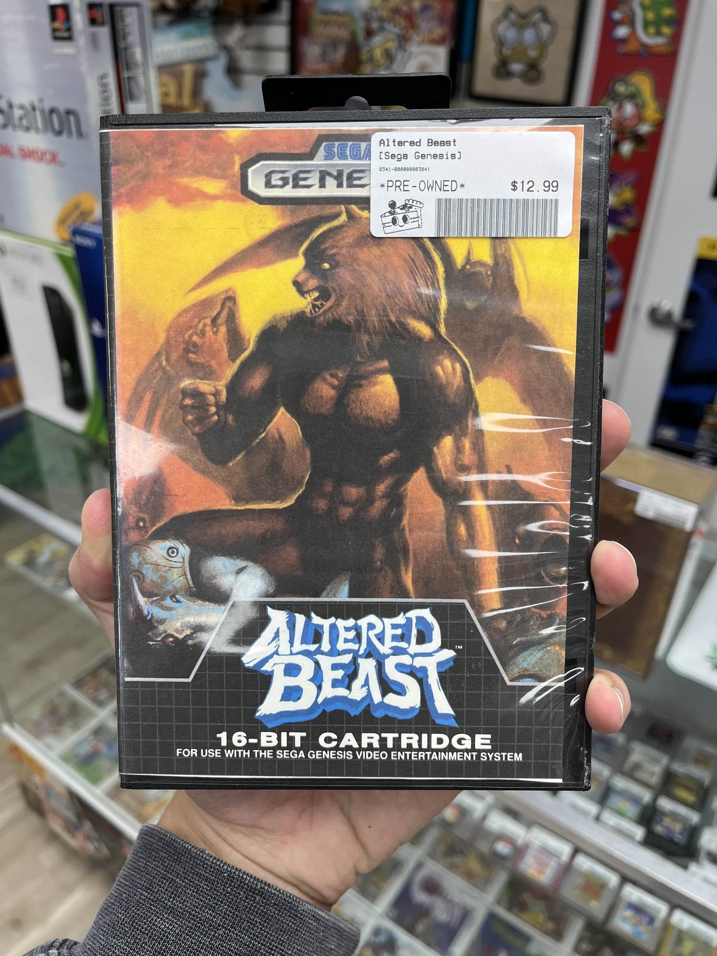 Altered Beast Sega Genesis