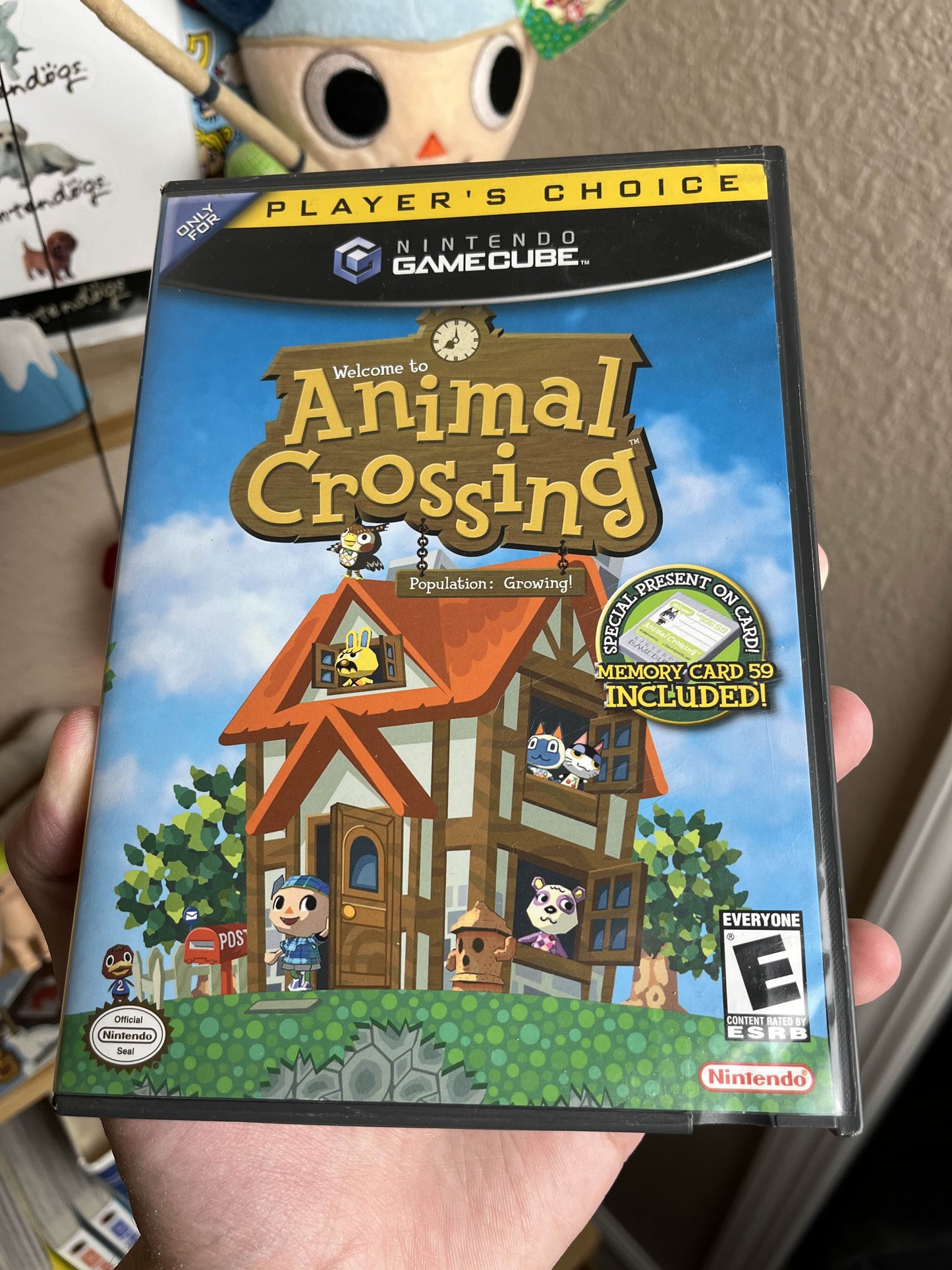 Animal Crossing GameCube CIB Clean