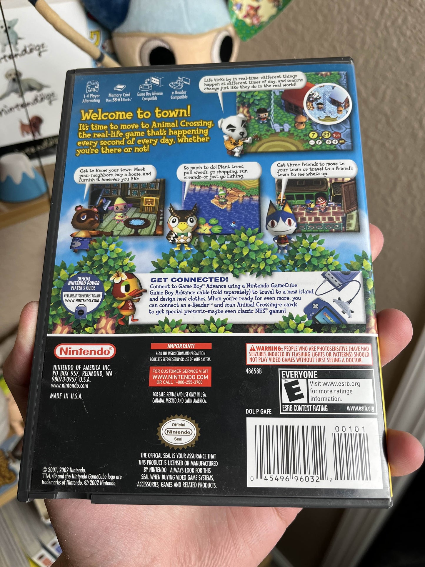 Animal Crossing GameCube CIB Clean