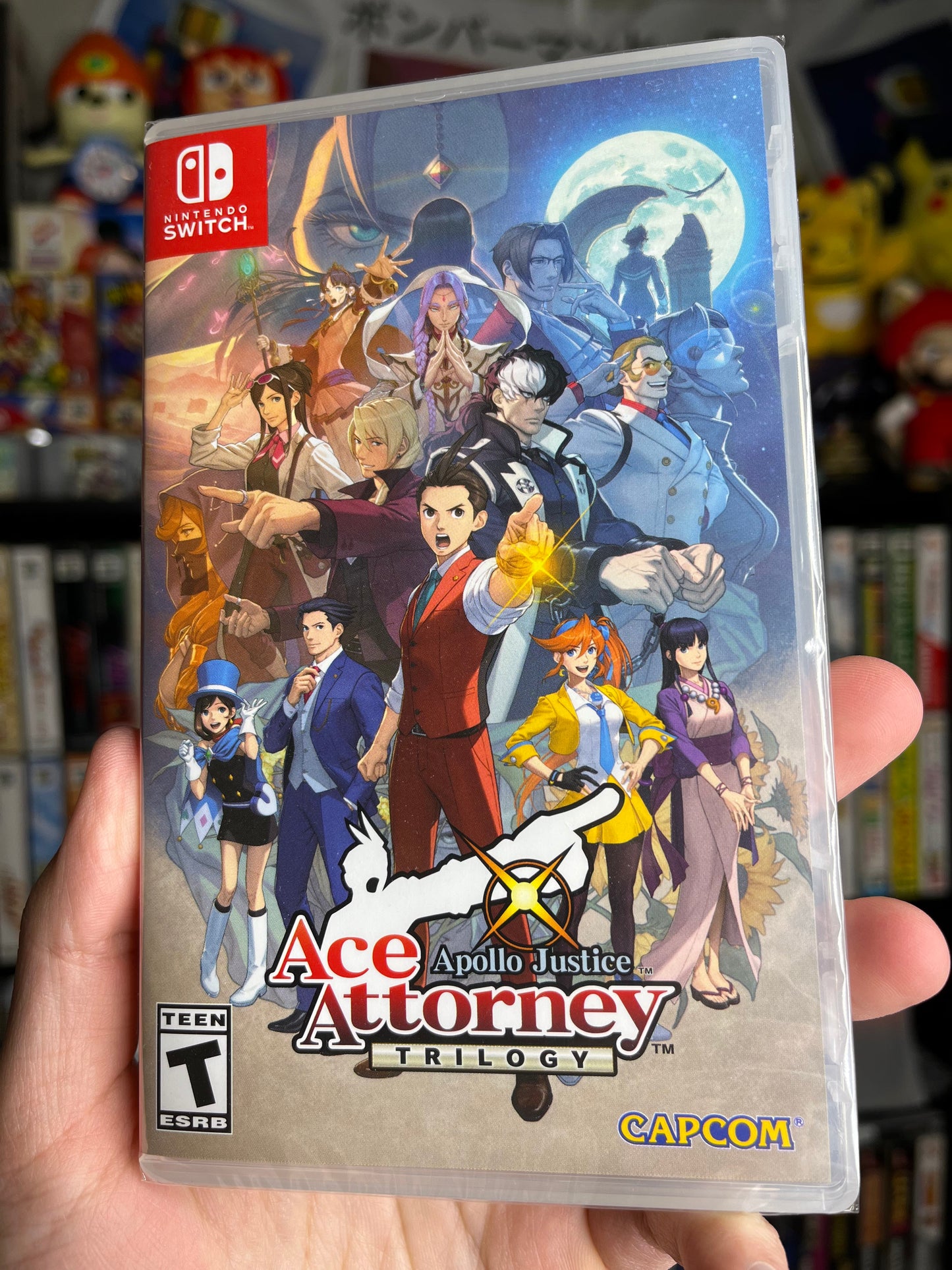 Ace Attorney Trilogy Apollo Justice Nintendo Switch SEALED