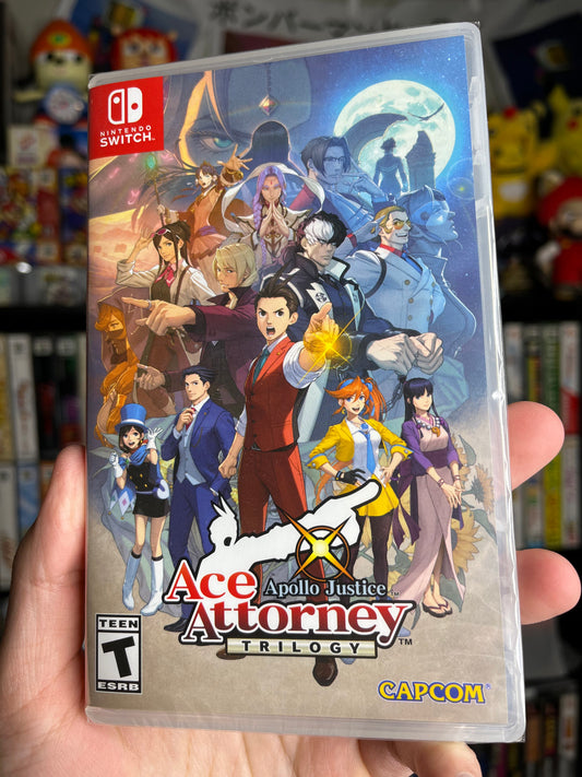 Ace Attorney Trilogy Apollo Justice Nintendo Switch SEALED