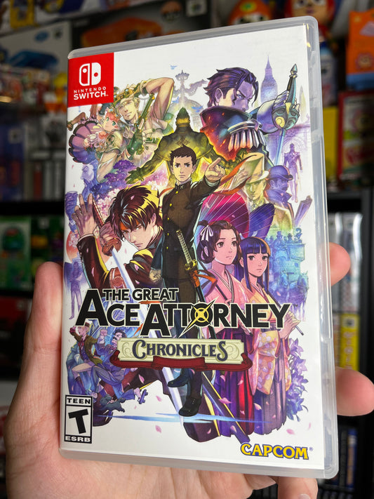 The Great Ace Attorney Chronicles Nintendo Switch CIB