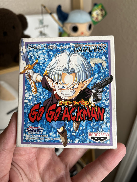 Go Go Ackman JP GameBoy CIB Rare!