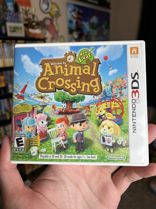 Animal Crossing New Leaf 3DS CIB Clean