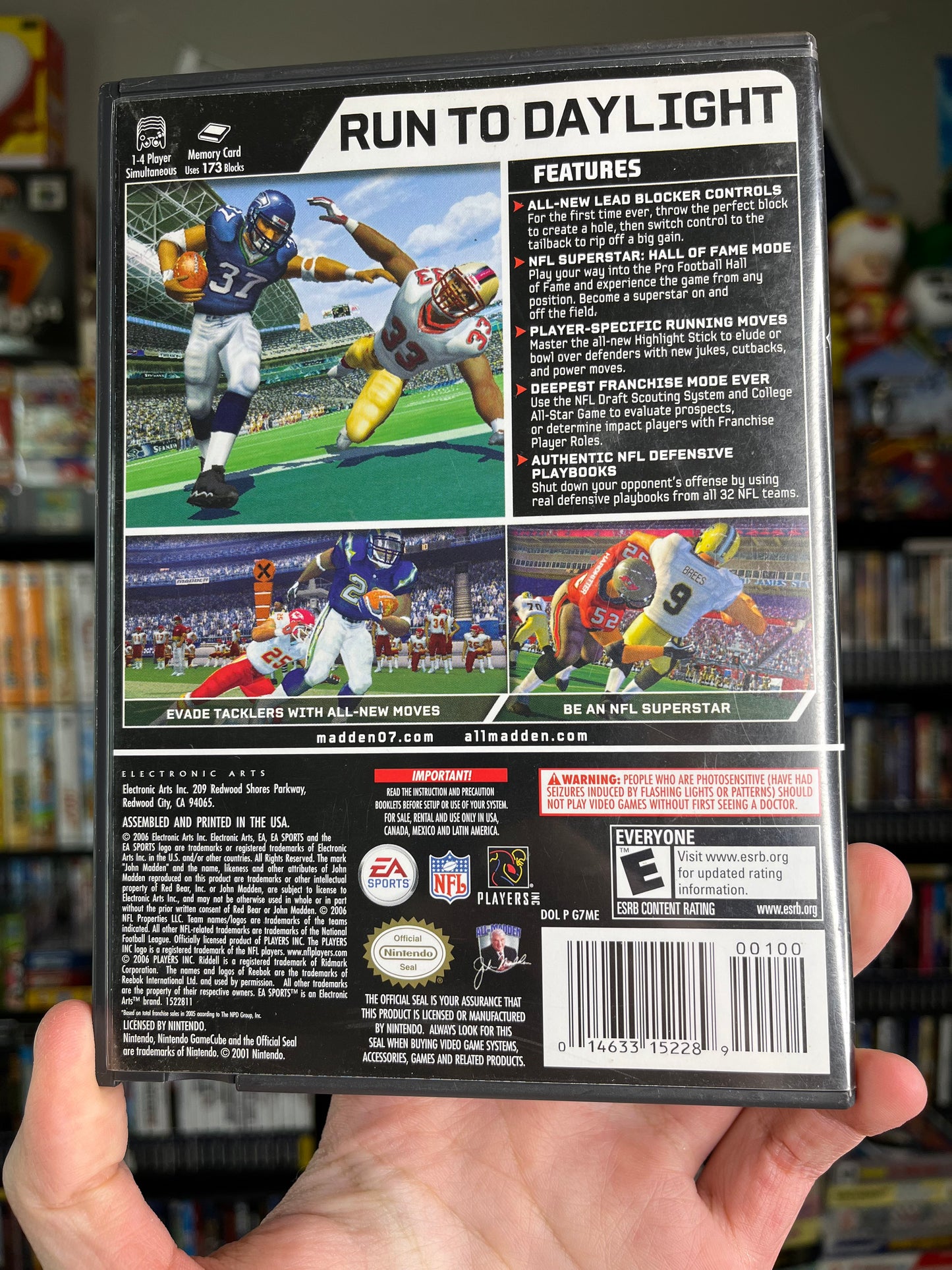 Madden 07 GameCube CIB