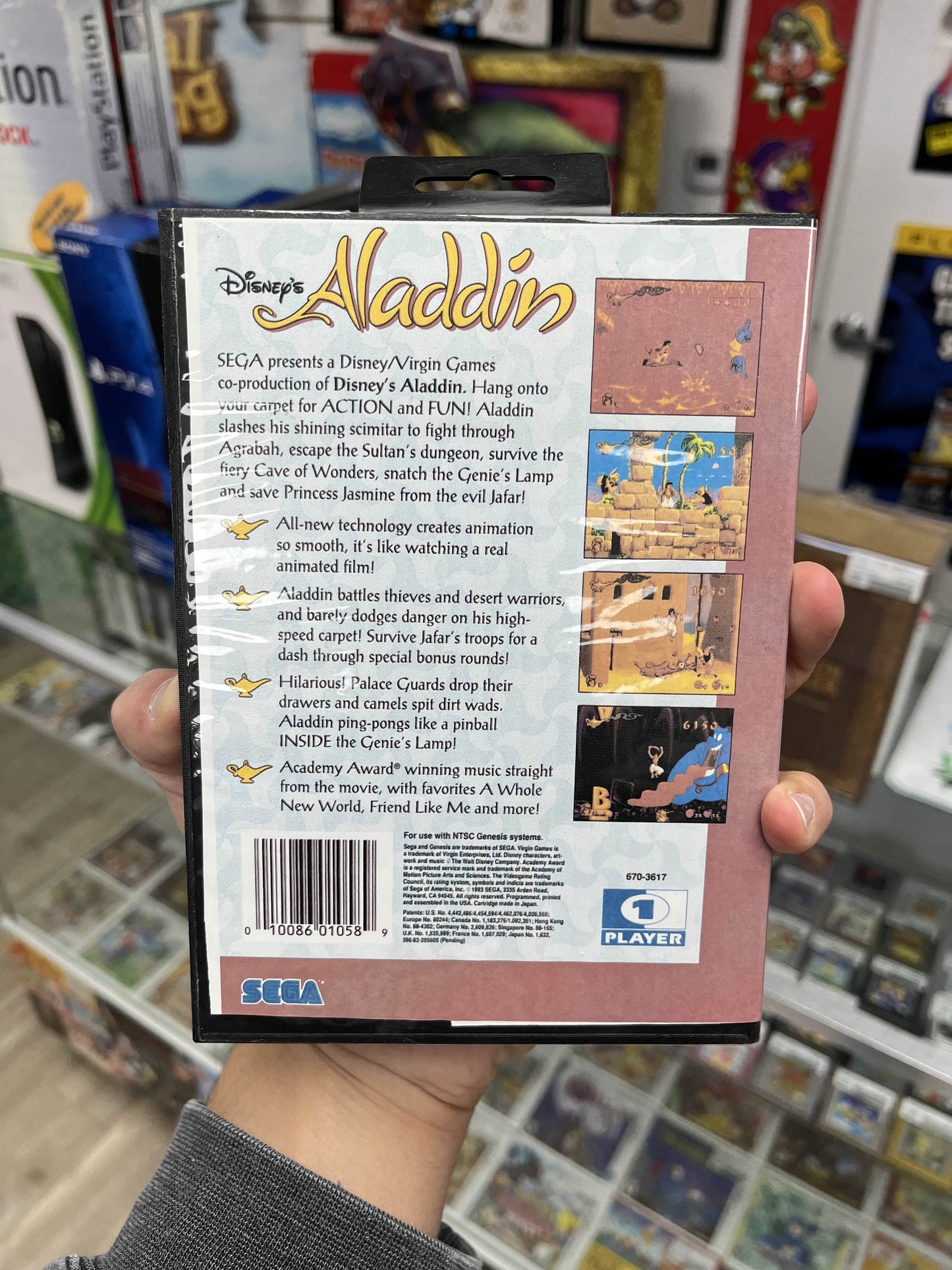 Aladdin Sega Genesis