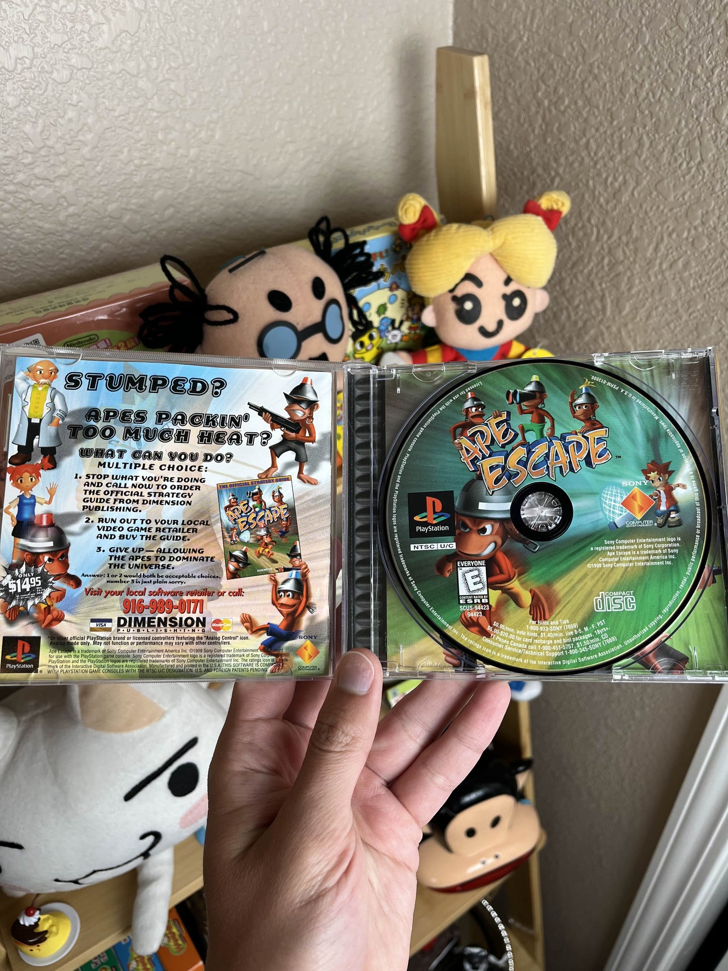 Ape Escape PS1 CIB Clean