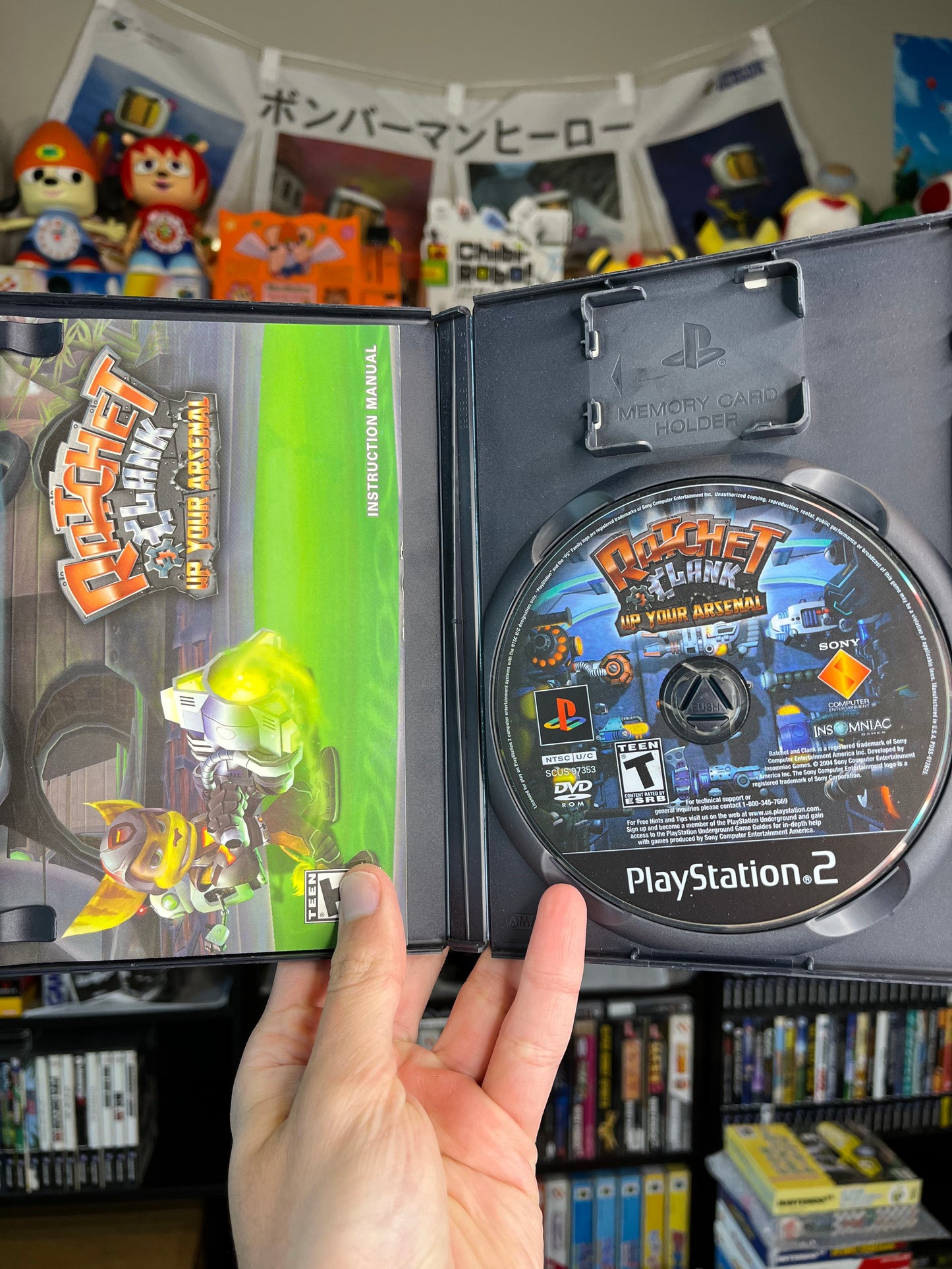 Ratchet & Clank Up Your Arsenal PS2 CIB Clean