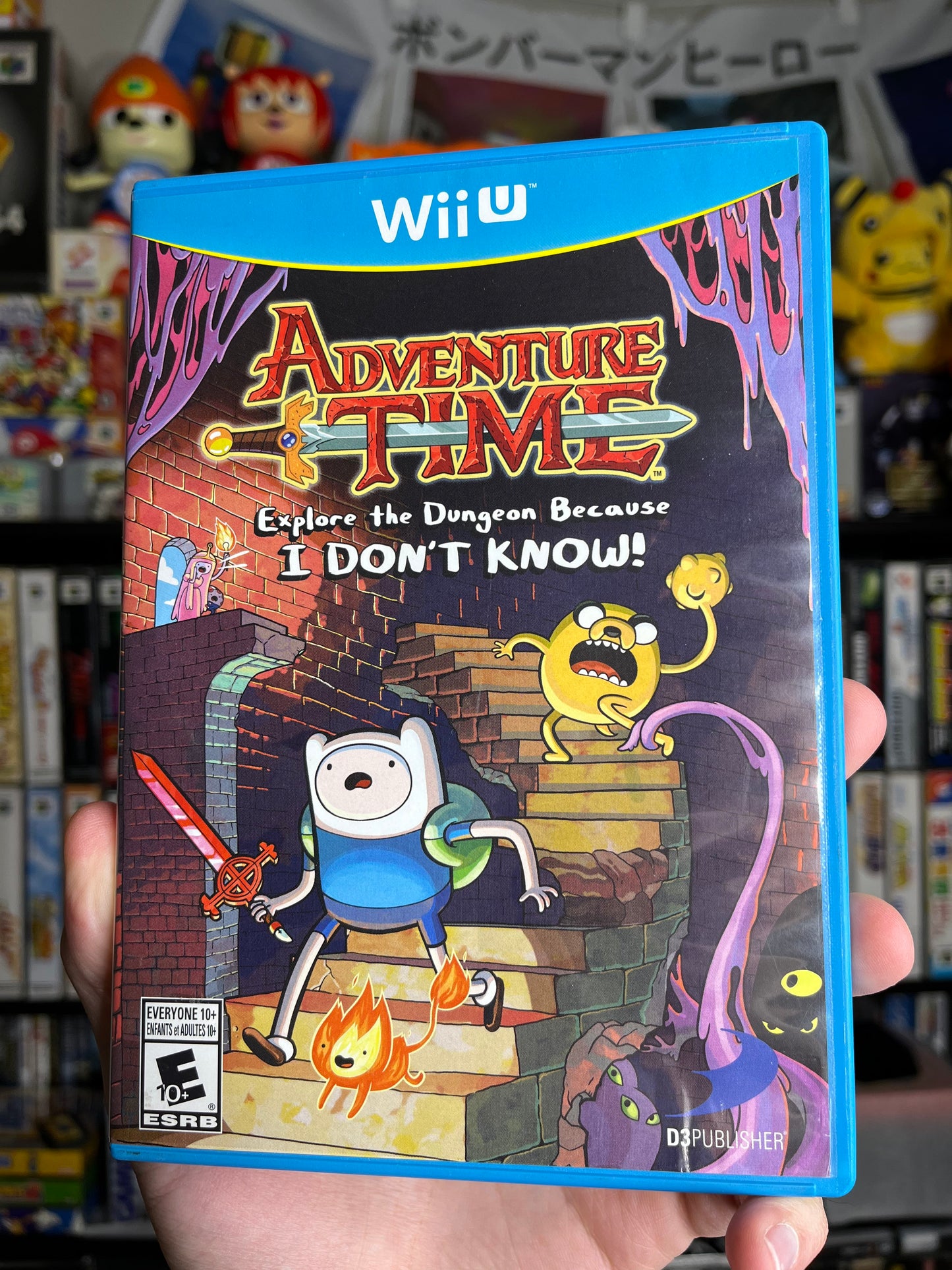 Adventure Time Explore the Dungeon Because I Don't Know! Wii U CIB