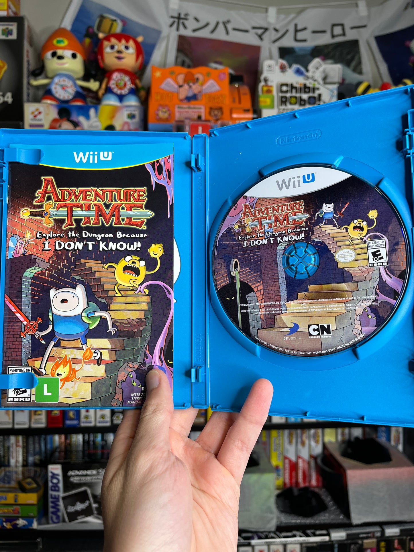 Adventure Time Explore the Dungeon Because I Don't Know! Wii U CIB