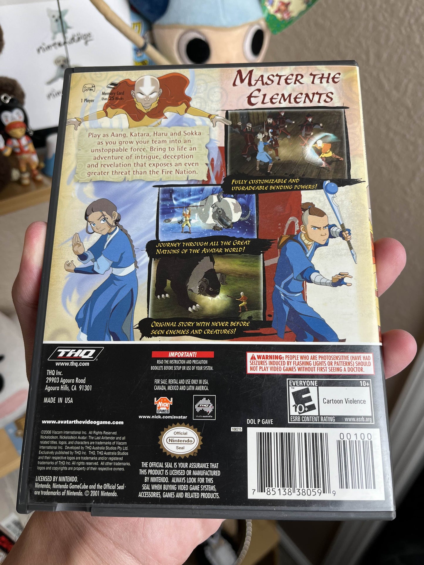 Avatar the Last Airbender GameCube CIB Clean