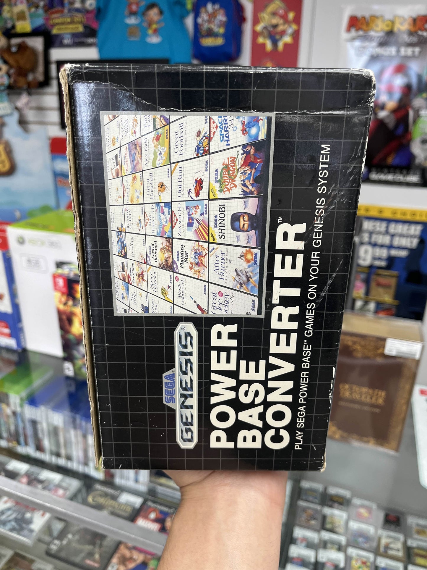 Sega Genesis Power Base Converter Boxed CLEAN