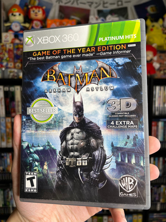 Batman Arkham Asylum Xbox 360 CIB