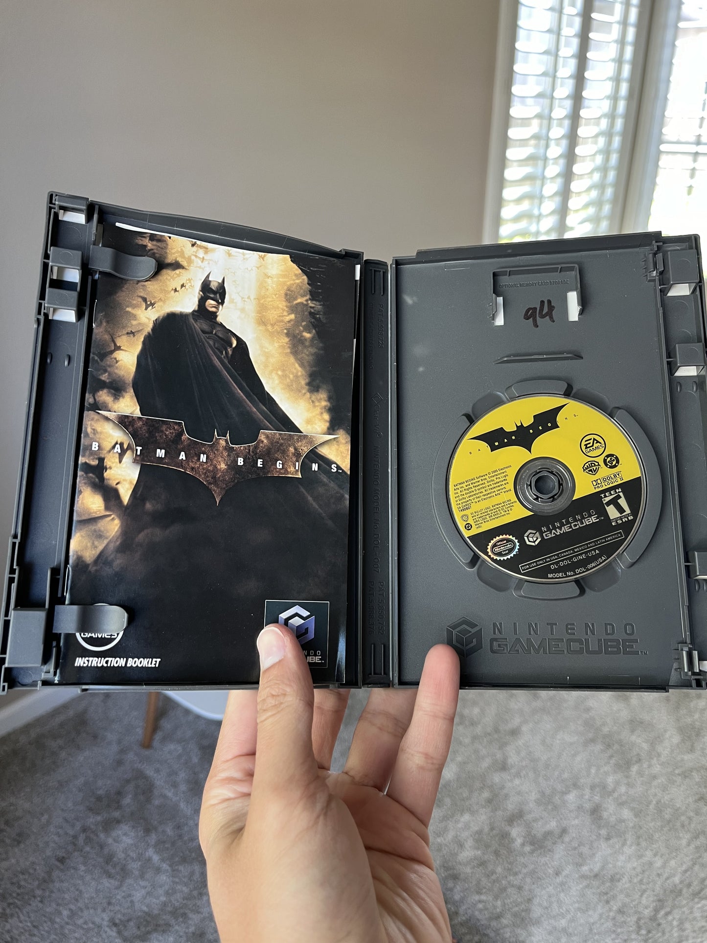 Batman Begins GameCube CIB Clean