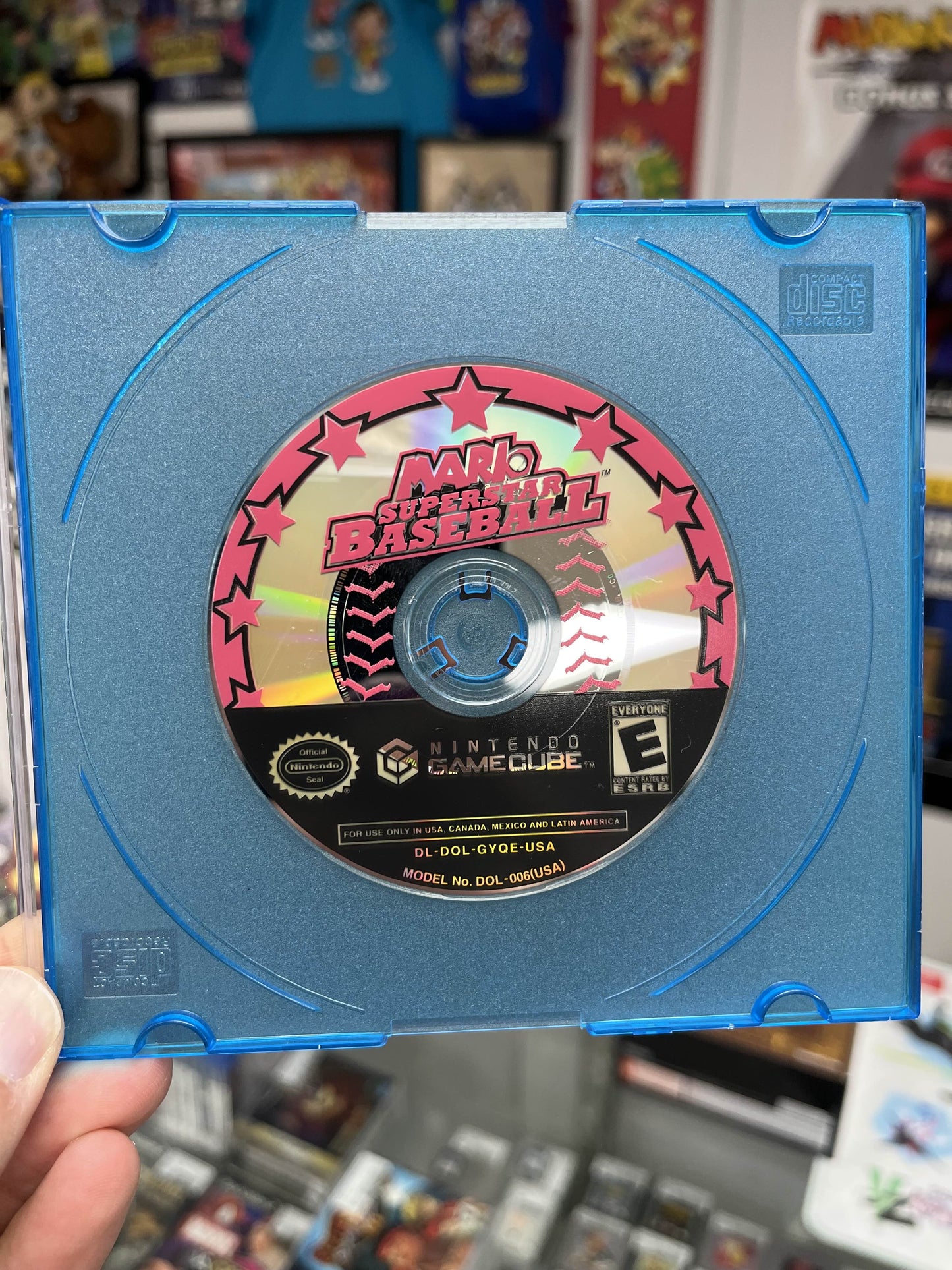 Mario Superstar Baseball GameCube Disc Only