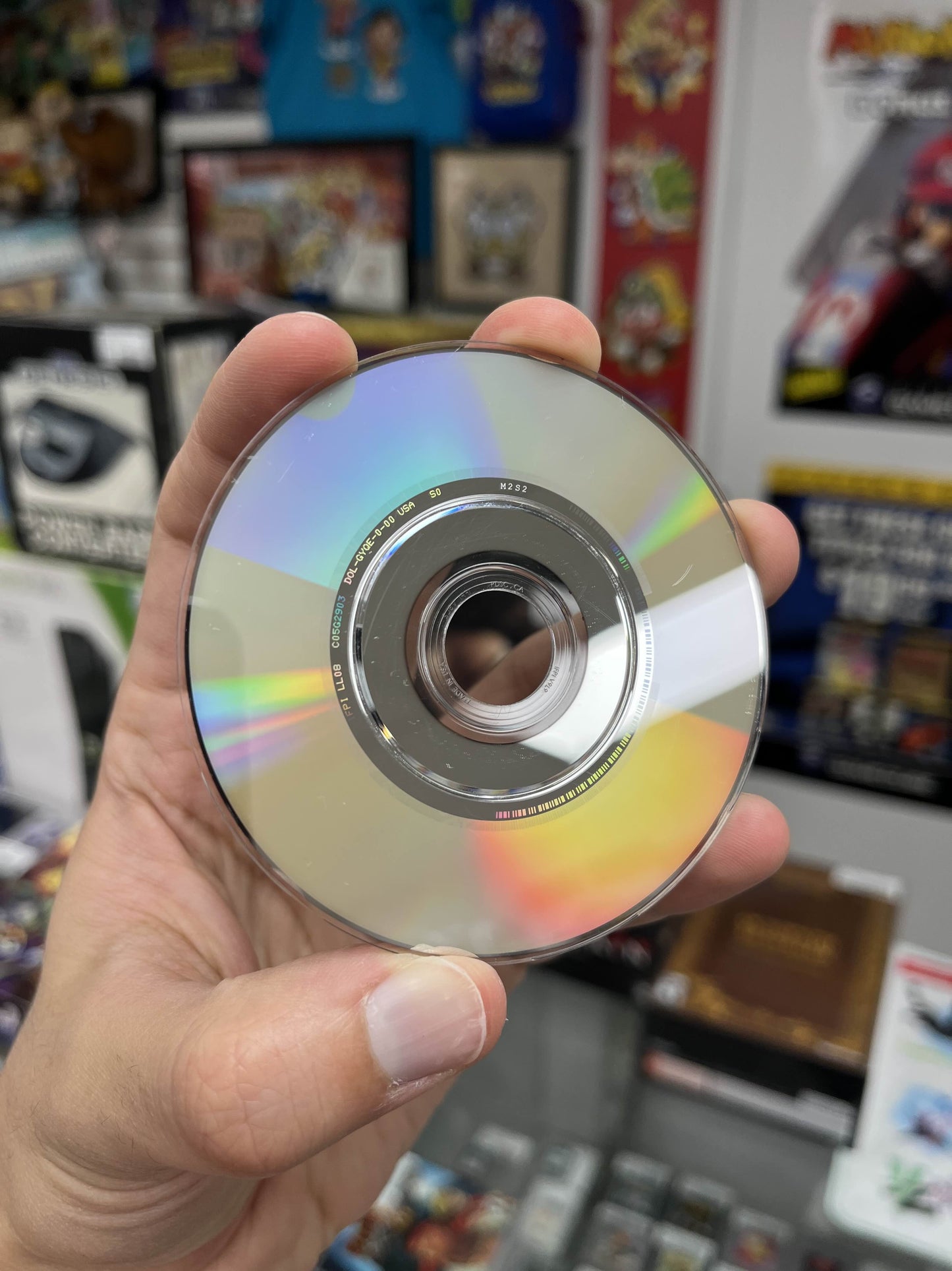 Mario Superstar Baseball GameCube Disc Only