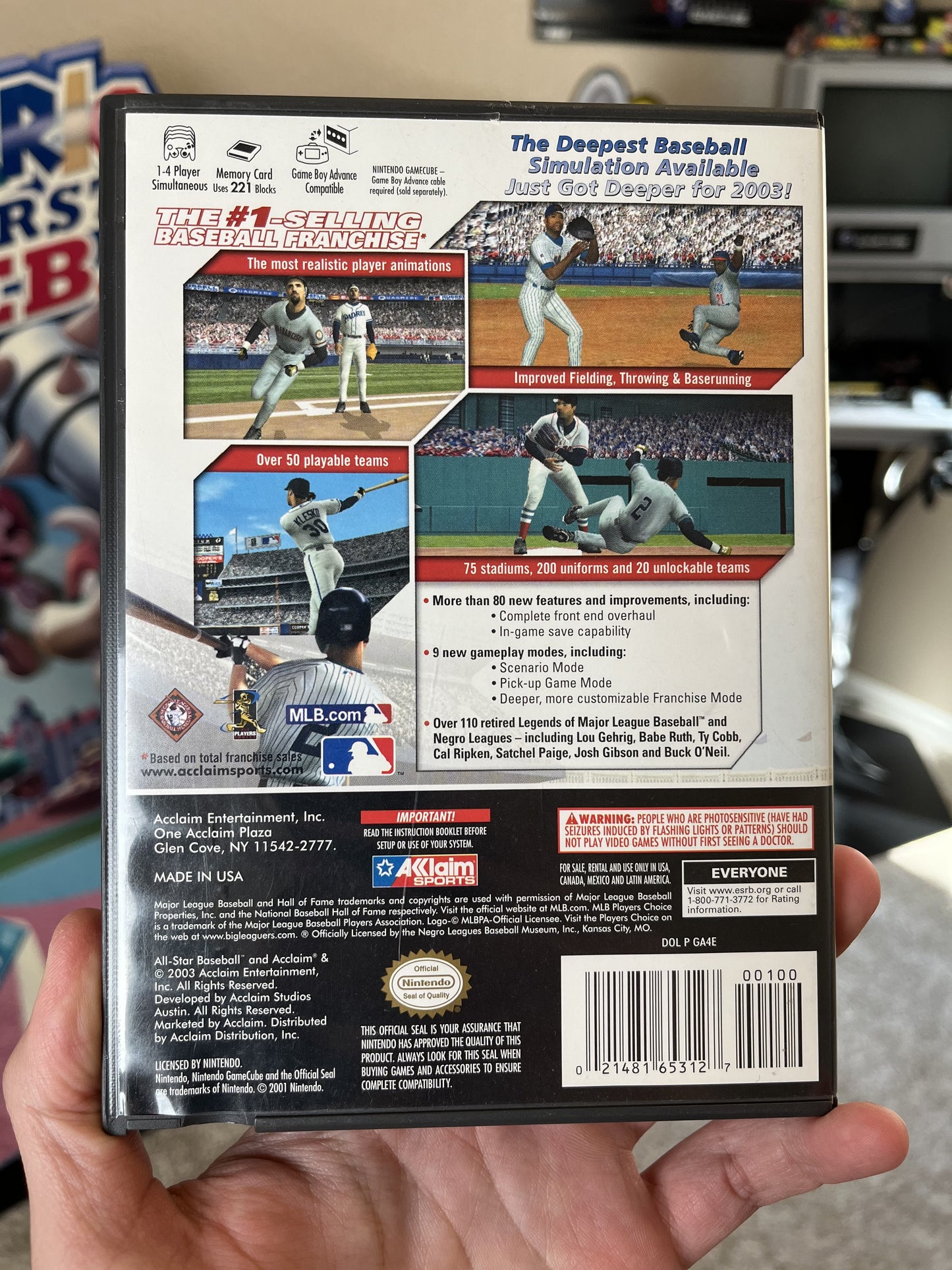 All-Star Baseball 2004 GameCube Boxed